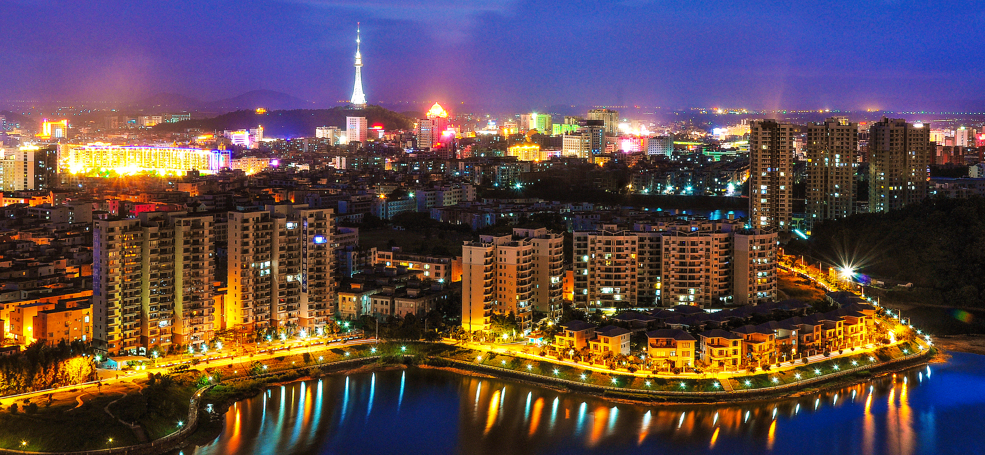 摘要:阳江的夜景(摄影师:柯大虎)      已收藏 点赞 已点赞