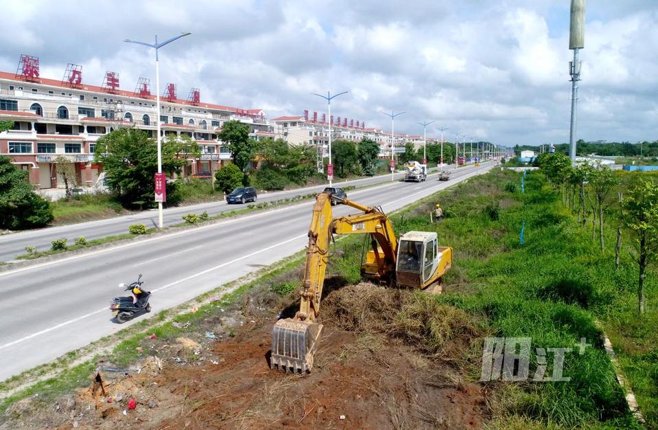 摘要:國道234線雙捷橋至海陵大堤段改擴建項目進入施工階段.