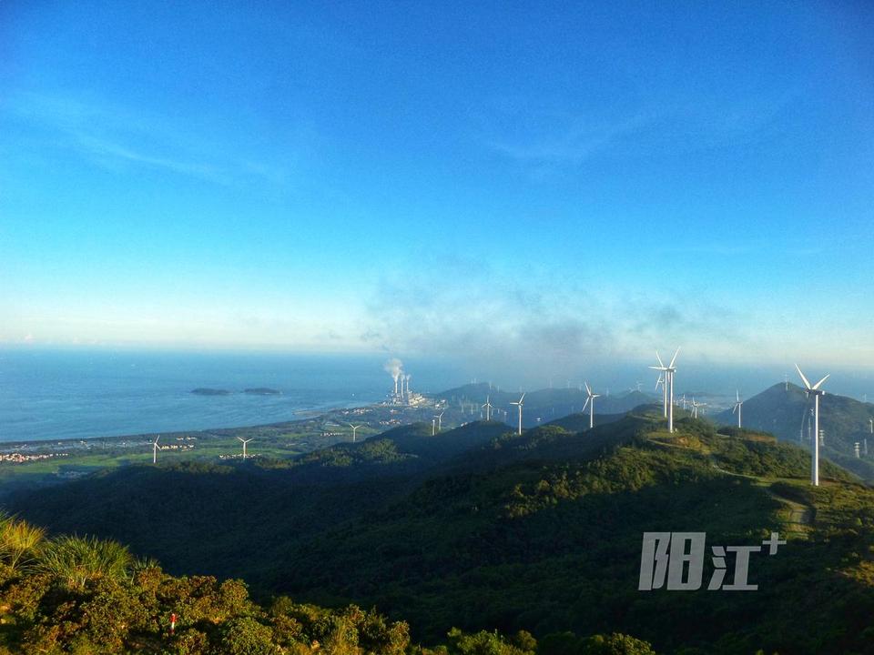 阳江阳西第一峰龙高山如此雄伟壮观